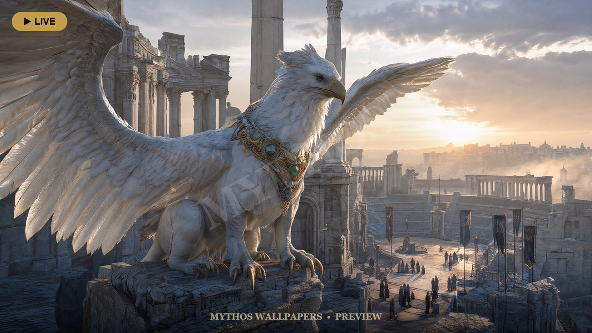 Gryphon of the Colosseum live wallpaper preview
