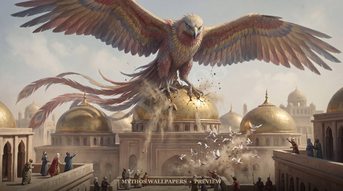 The Simurgh wallpaper preview